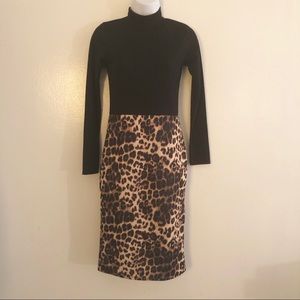 Beatrice Animal Print Dress